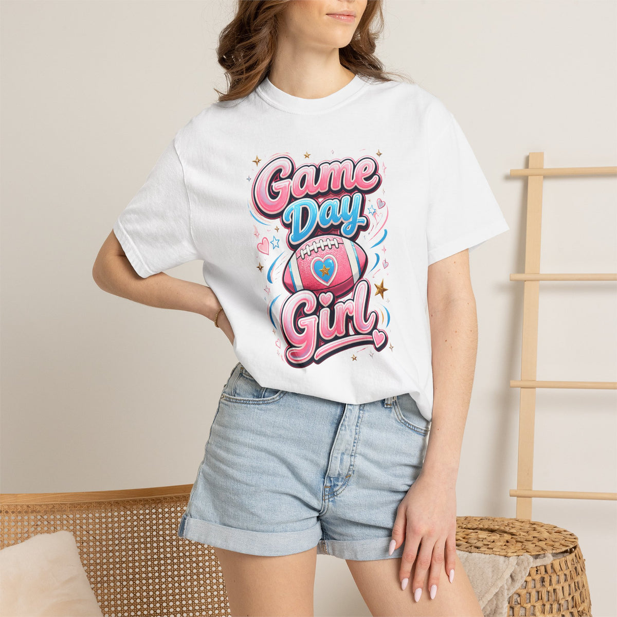 Game Day Girl Football Tee