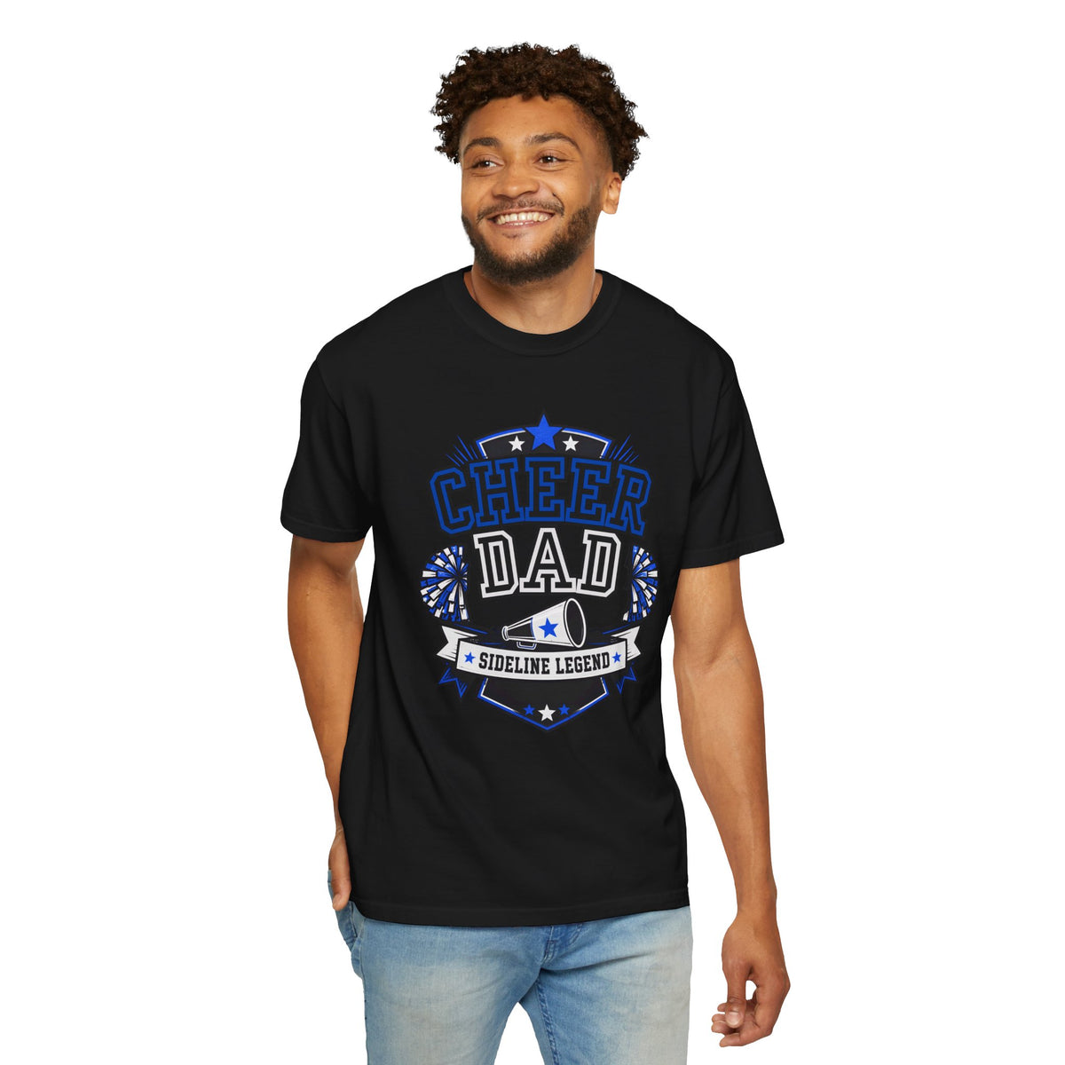 Cheer Dad T-Shirt — Sideline Legend Dad Shirt for Cheer Supporters