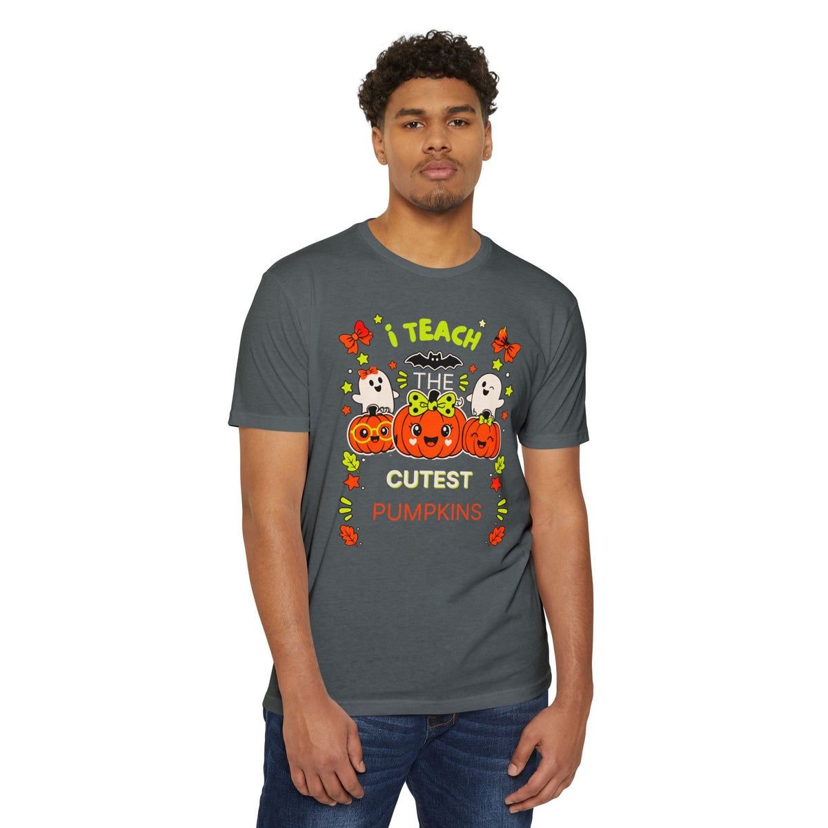Teacher Halloween T‑Shirt — I Teach the Cutest Pumpkins Tee
