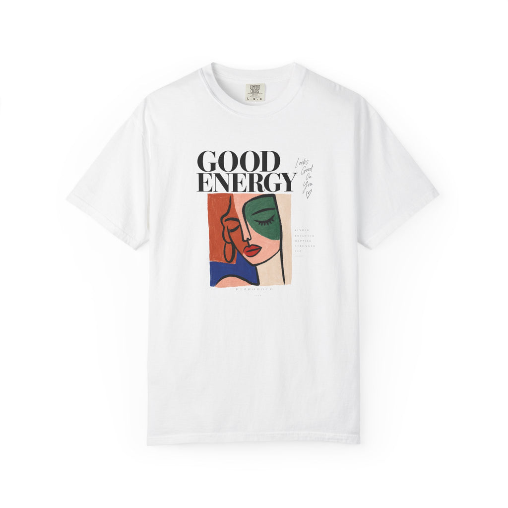 Good Energy Abstract Portrait T-Shirt