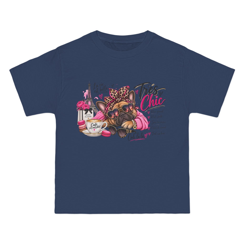 T-Shirt — Très Chic French Bulldog Graphic Tee