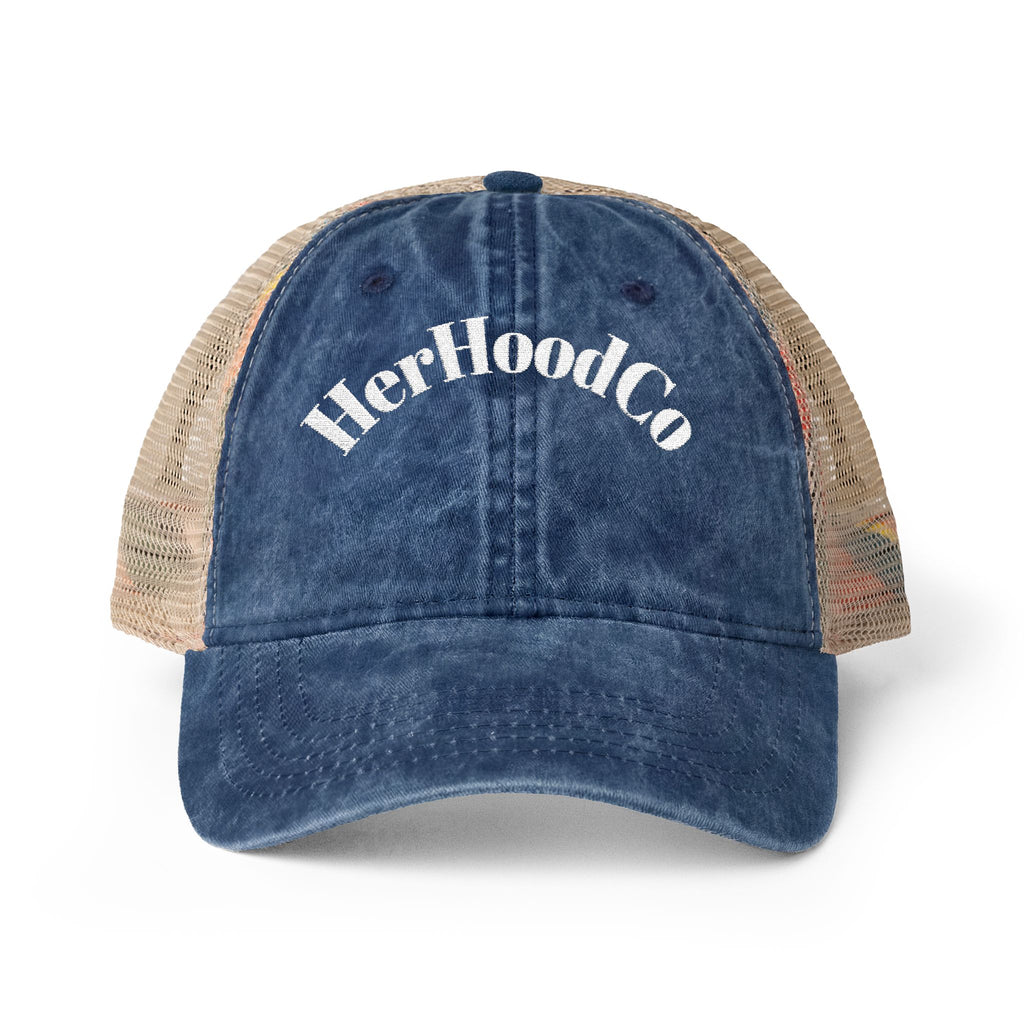 Women's Washed Mesh-Back Cap