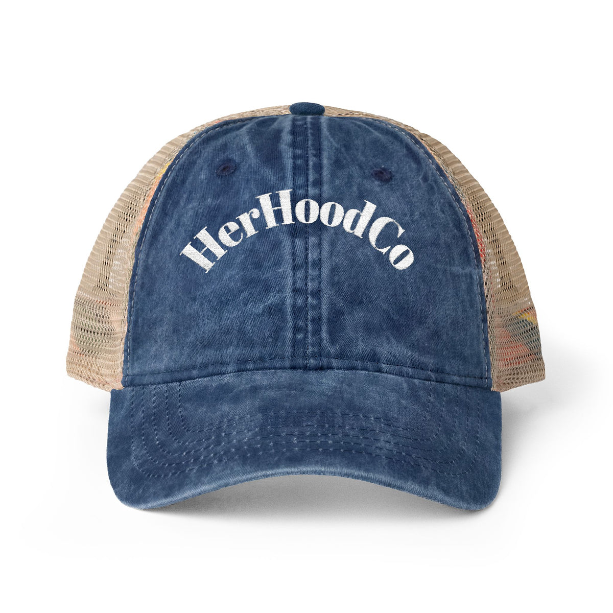 Women's Washed Mesh-Back Cap