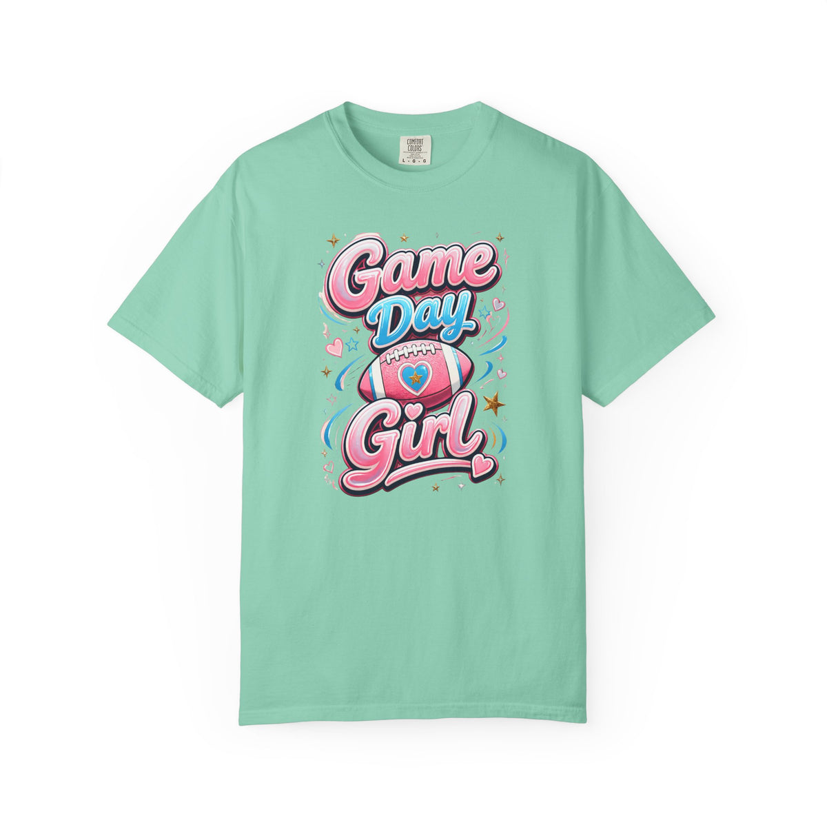 Cheer Mom Name Crew T-Shirt — Personalized Cheerleading Support Tee