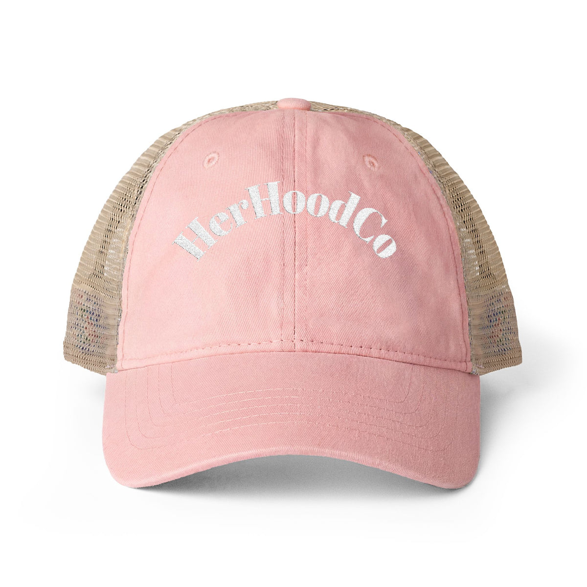 Women's Washed Mesh-Back Cap