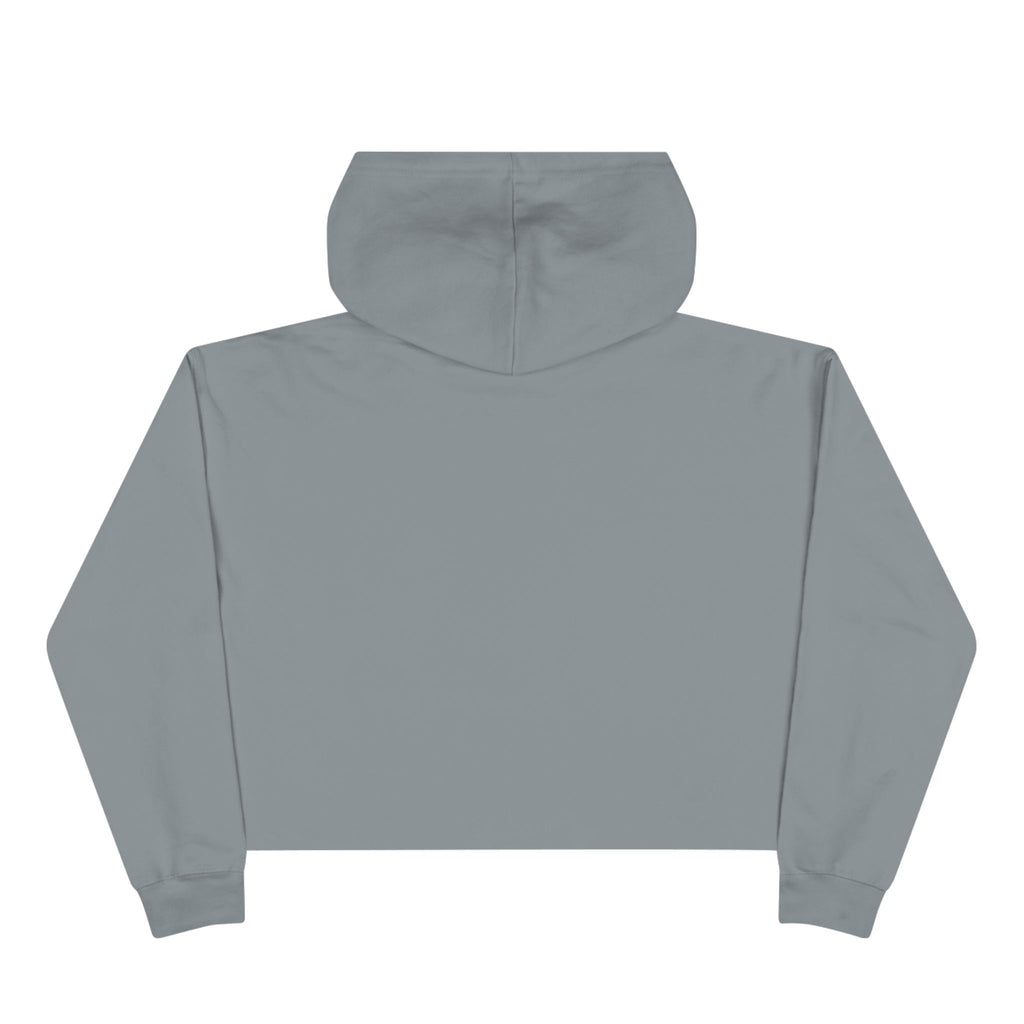 Chic Pug Crop Hoodie — "Très Chic" Fashion Dog Graphic