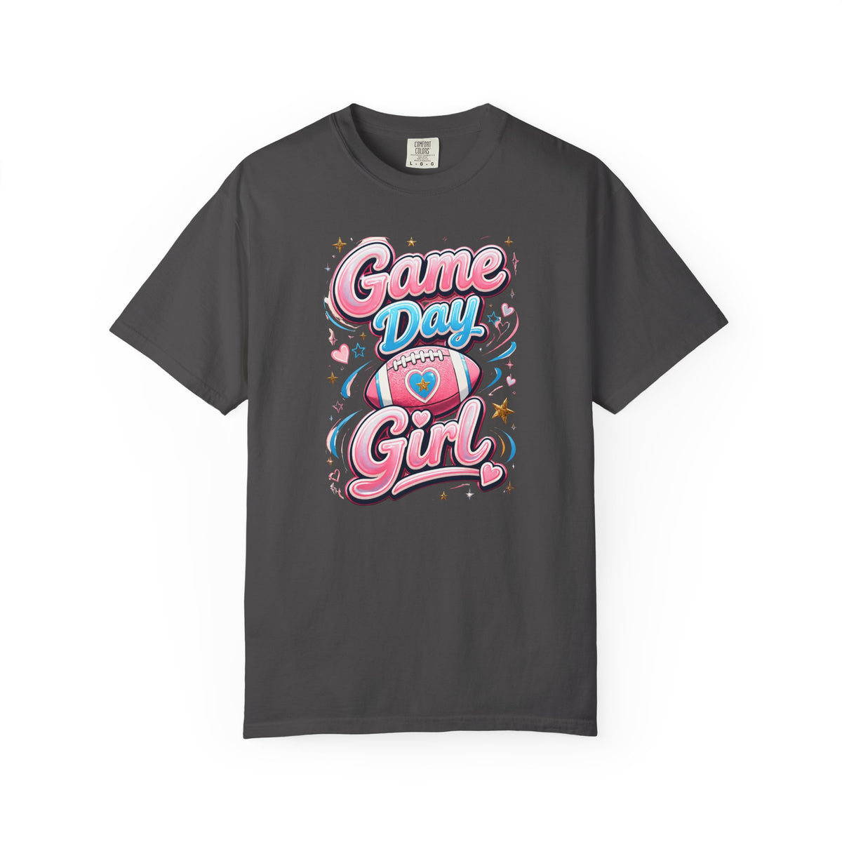 Cheer Mom Name Crew T-Shirt — Personalized Cheerleading Support Tee