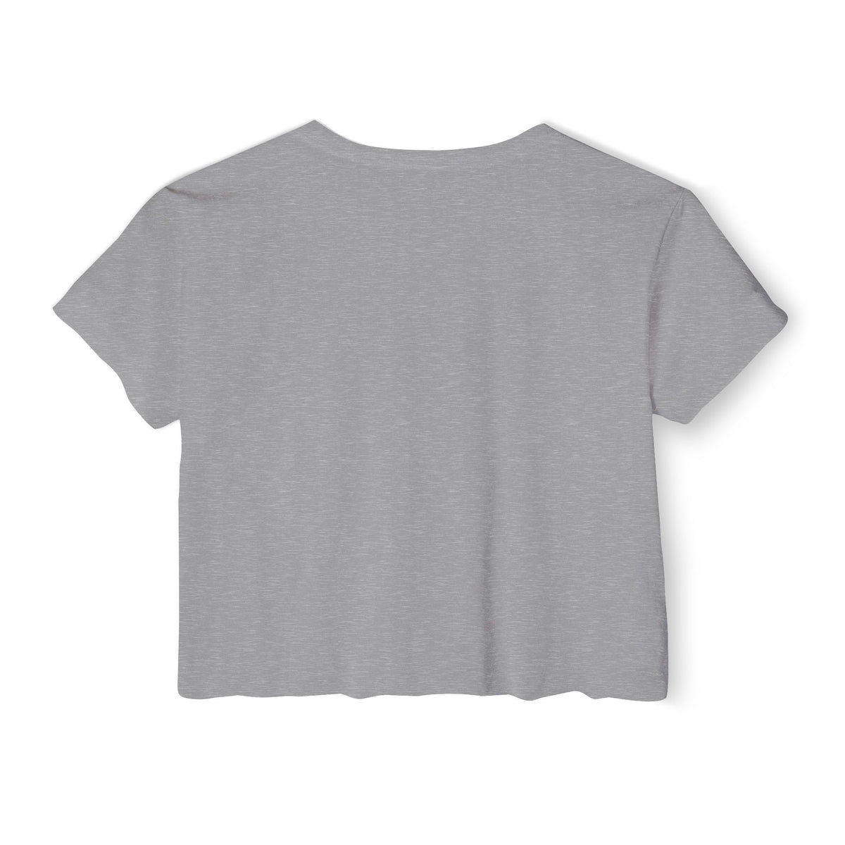 Happy Mind Happy Life Crop Top — Cute Pastel Festival Women's Tee