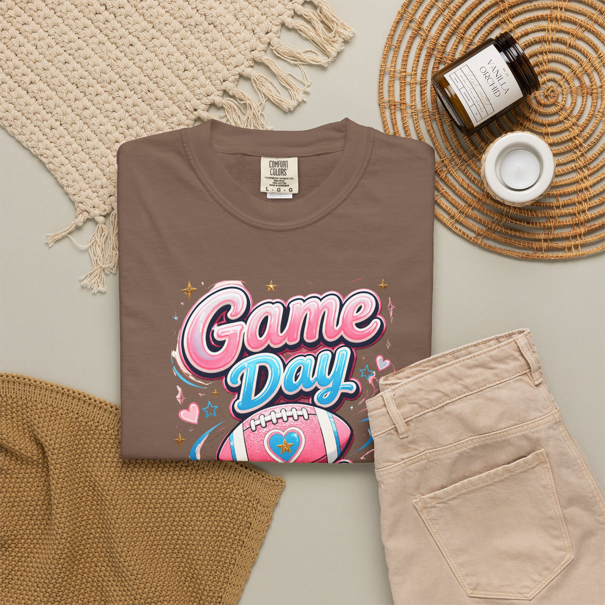 Cheer Mom Name Crew T-Shirt — Personalized Cheerleading Support Tee