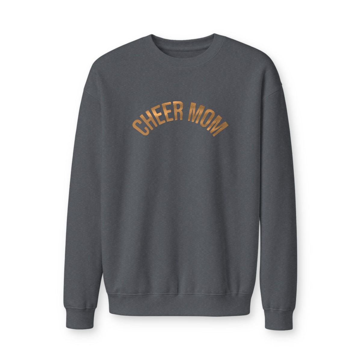 Cheer Mom Crewneck Sweatshirt — Personalized Back Name Fleece