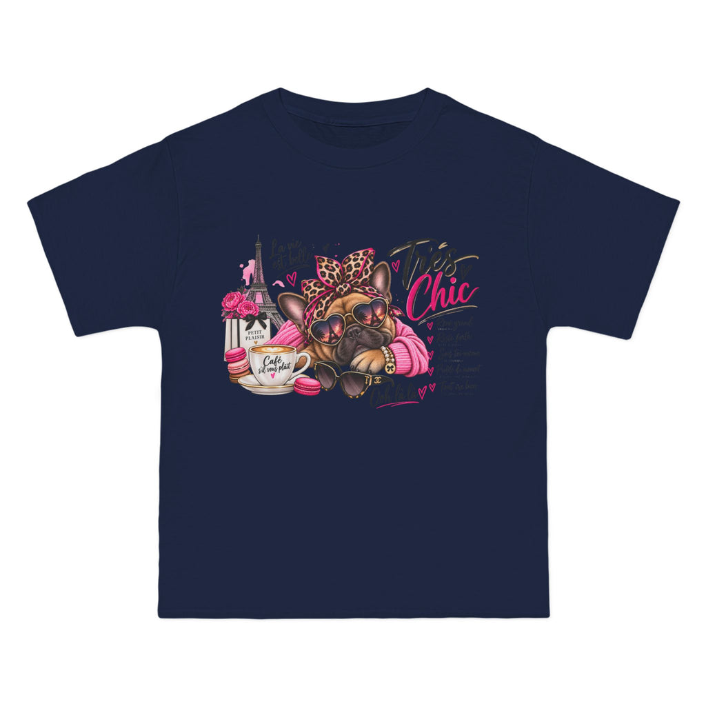 T-Shirt — Très Chic French Bulldog Graphic Tee