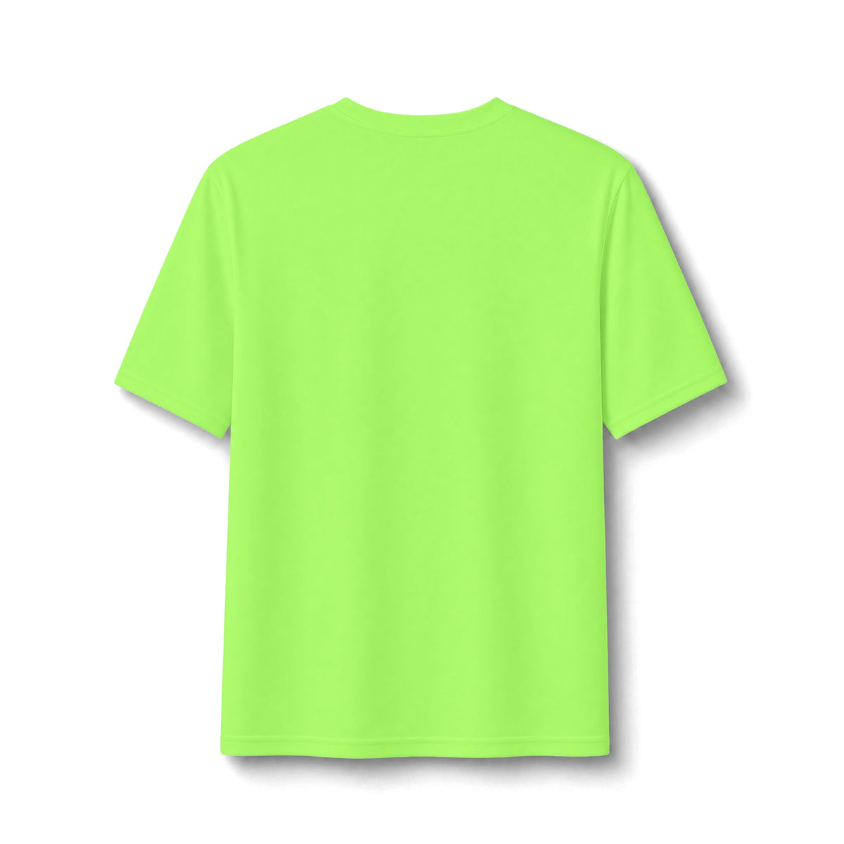 Lime Squeeze Performance Tee — Retro Citrus Graphic Active Shirt