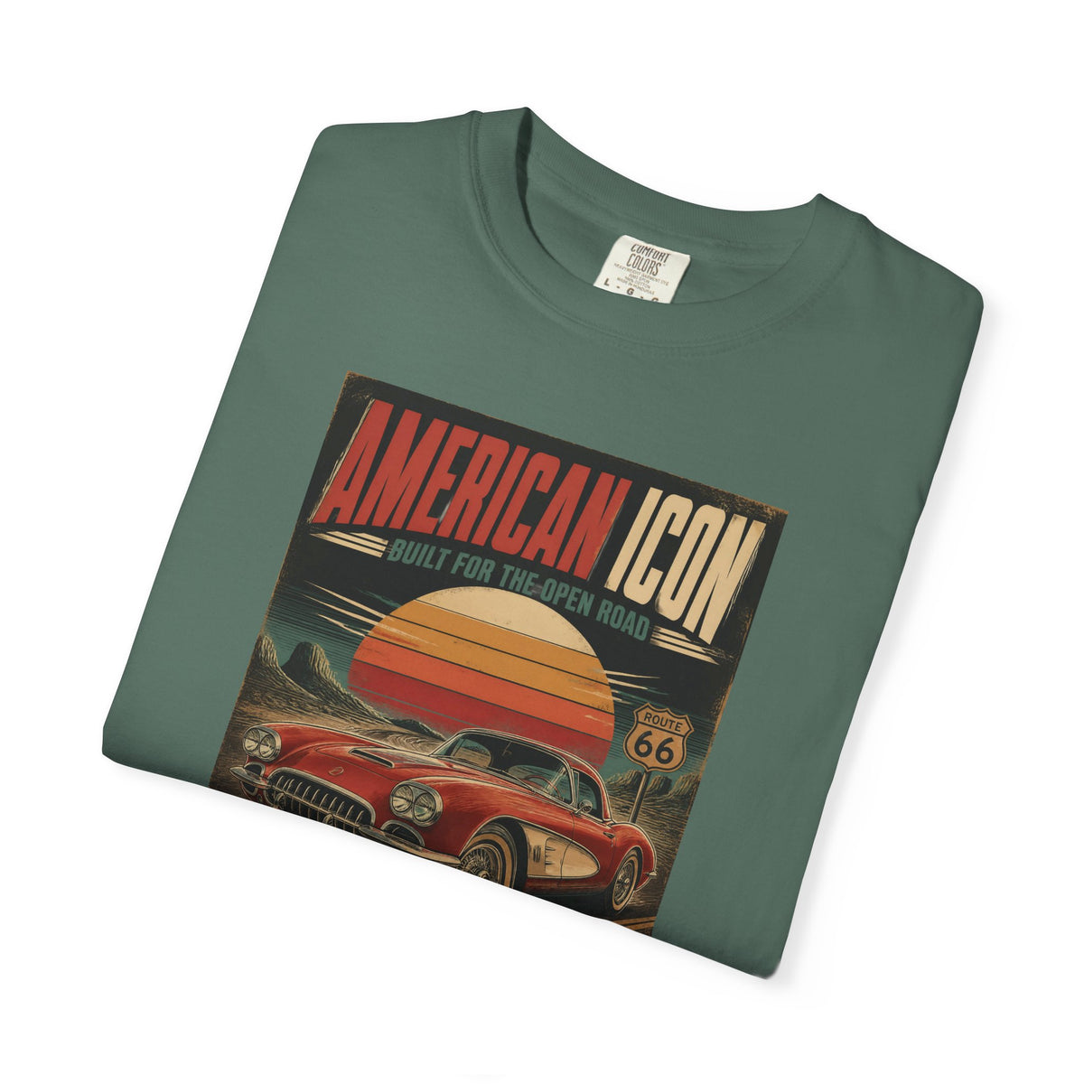 Vintage 'American Icon' Classic Car T-Shirt