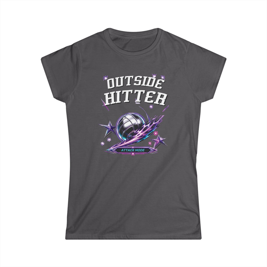 Outside Hitter Athlete Tee – Women’s Softstyle Volleyball Shirt
