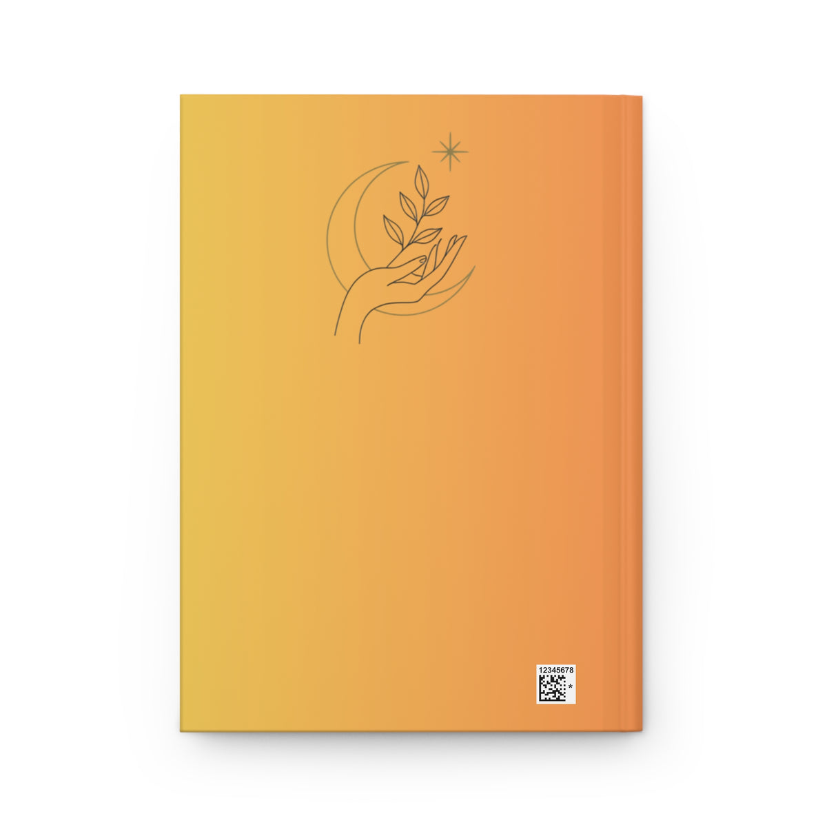 Hardcover Journal — "Watch Me Rise" Inspirational Gratitude Notebook