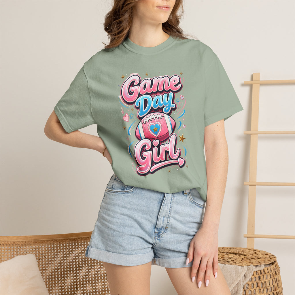 Cheer Mom Name Crew T-Shirt — Personalized Cheerleading Support Tee