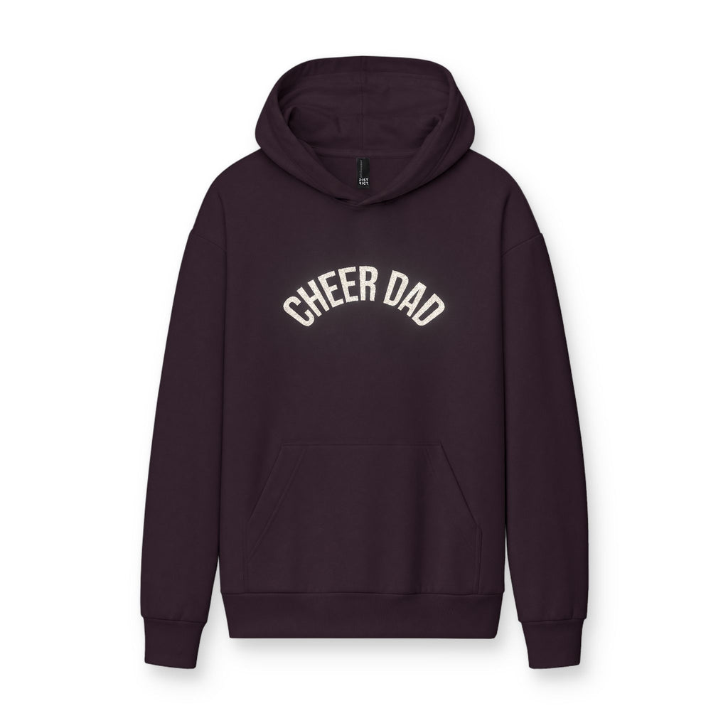 Cheer Dad Hoodie – Classic Arch Logo Heavyweight Fleece