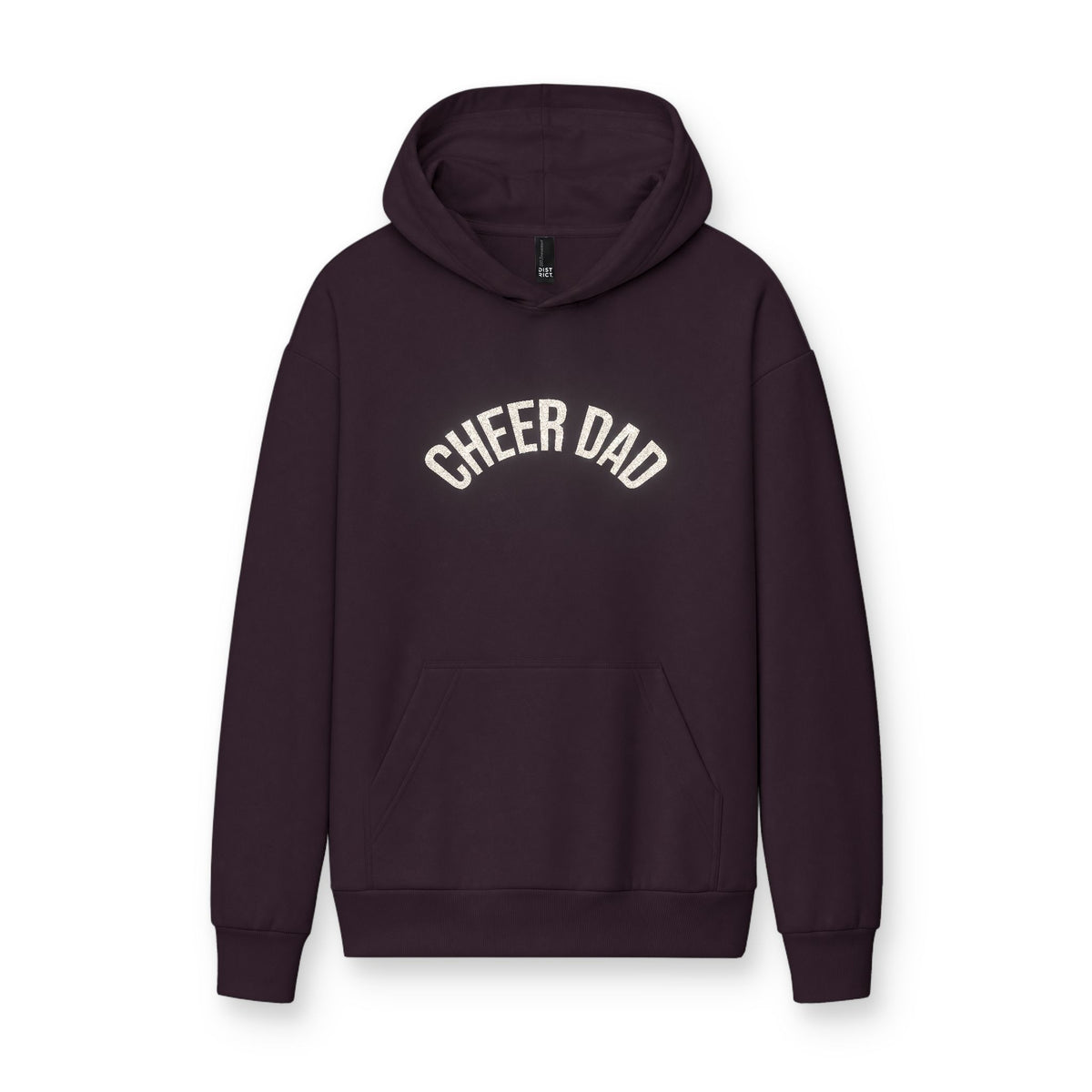 Cheer Dad Hoodie – Classic Arch Logo Heavyweight Fleece