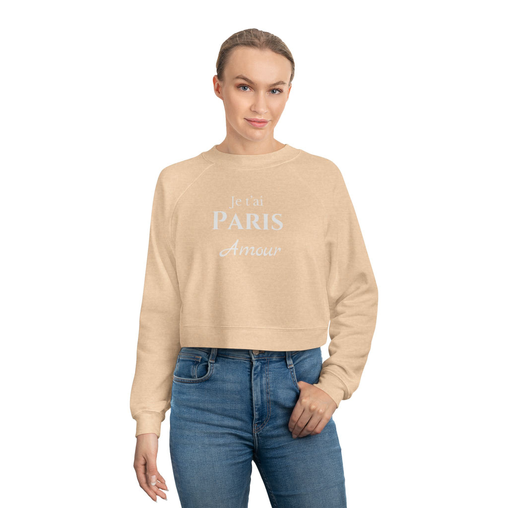 Cropped Pullover — 'Fun Vibes' Colorful Retro Graphic