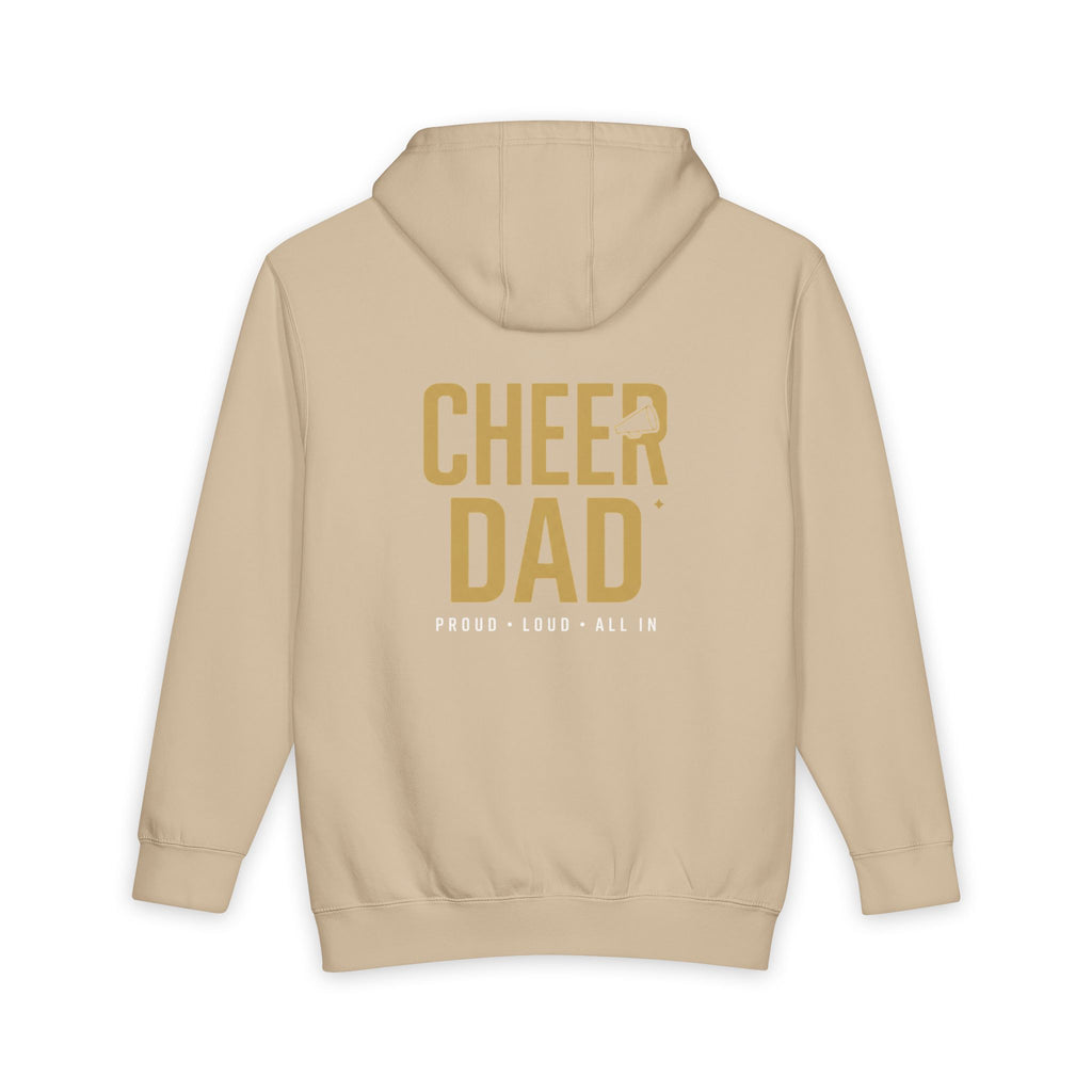 Cheer Dad Hoodie — Proud Loud All In High School Cheer Dad Pullover