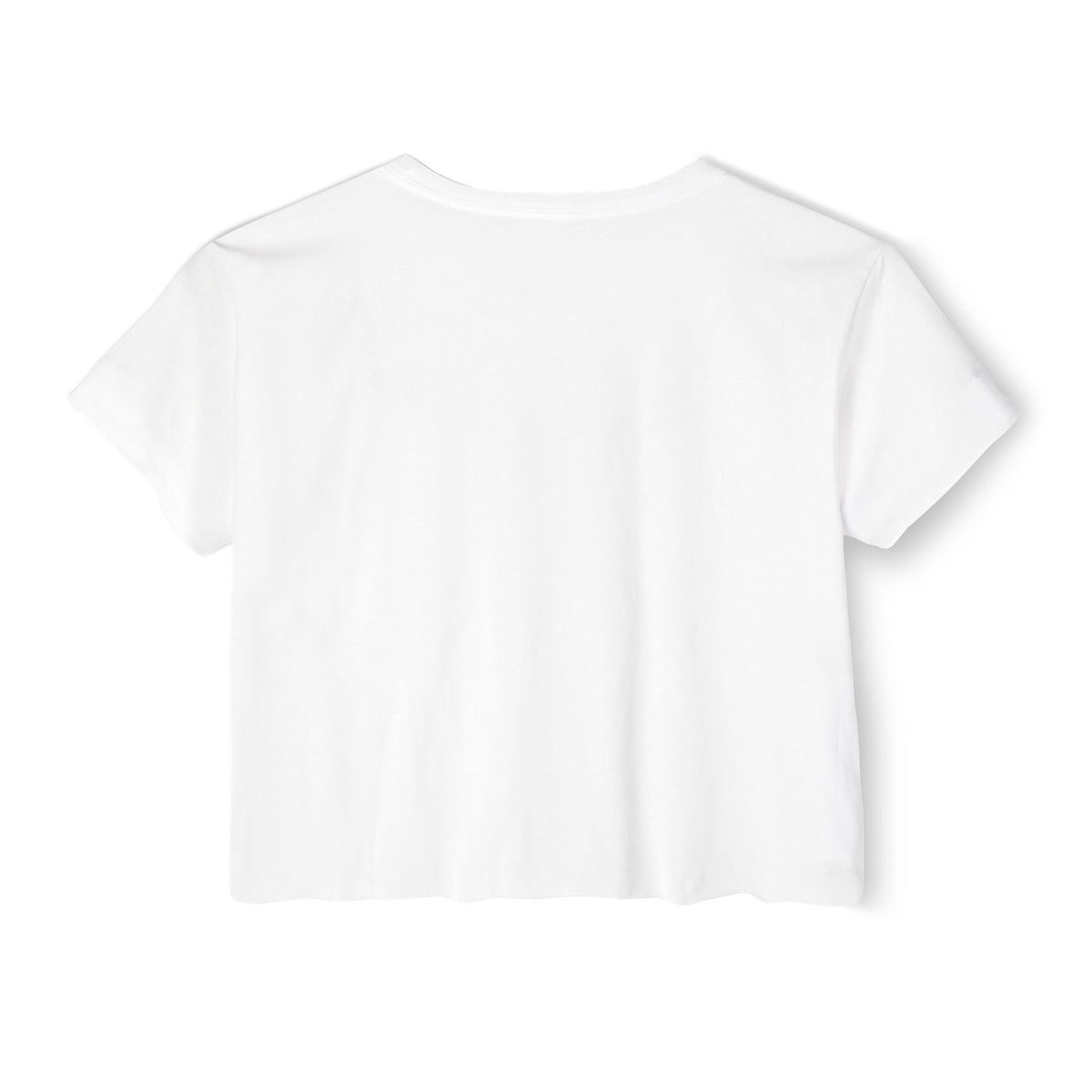 Happy Mind Happy Life Crop Top — Cute Pastel Festival Women's Tee