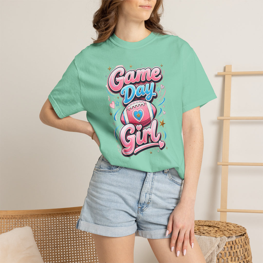 Cheer Mom Name Crew T-Shirt — Personalized Cheerleading Support Tee