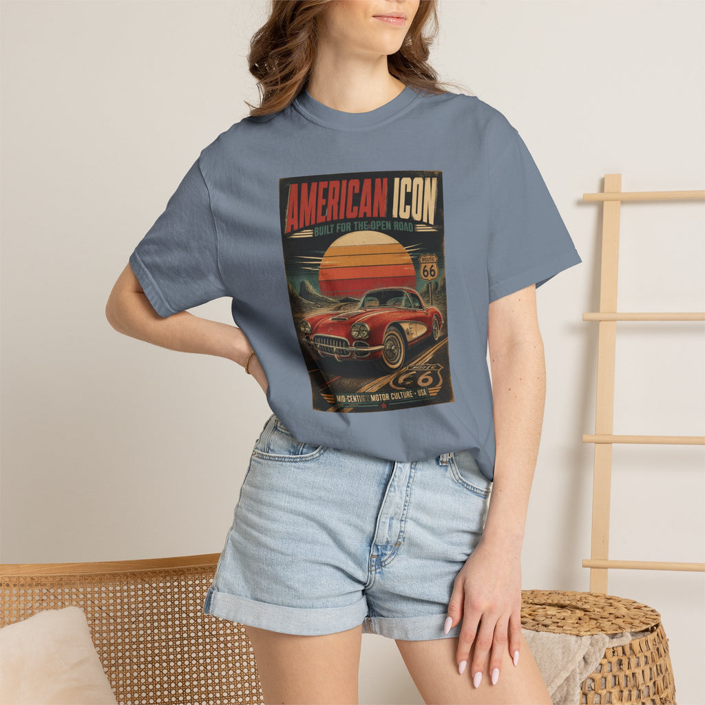Vintage 'American Icon' Classic Car T-Shirt