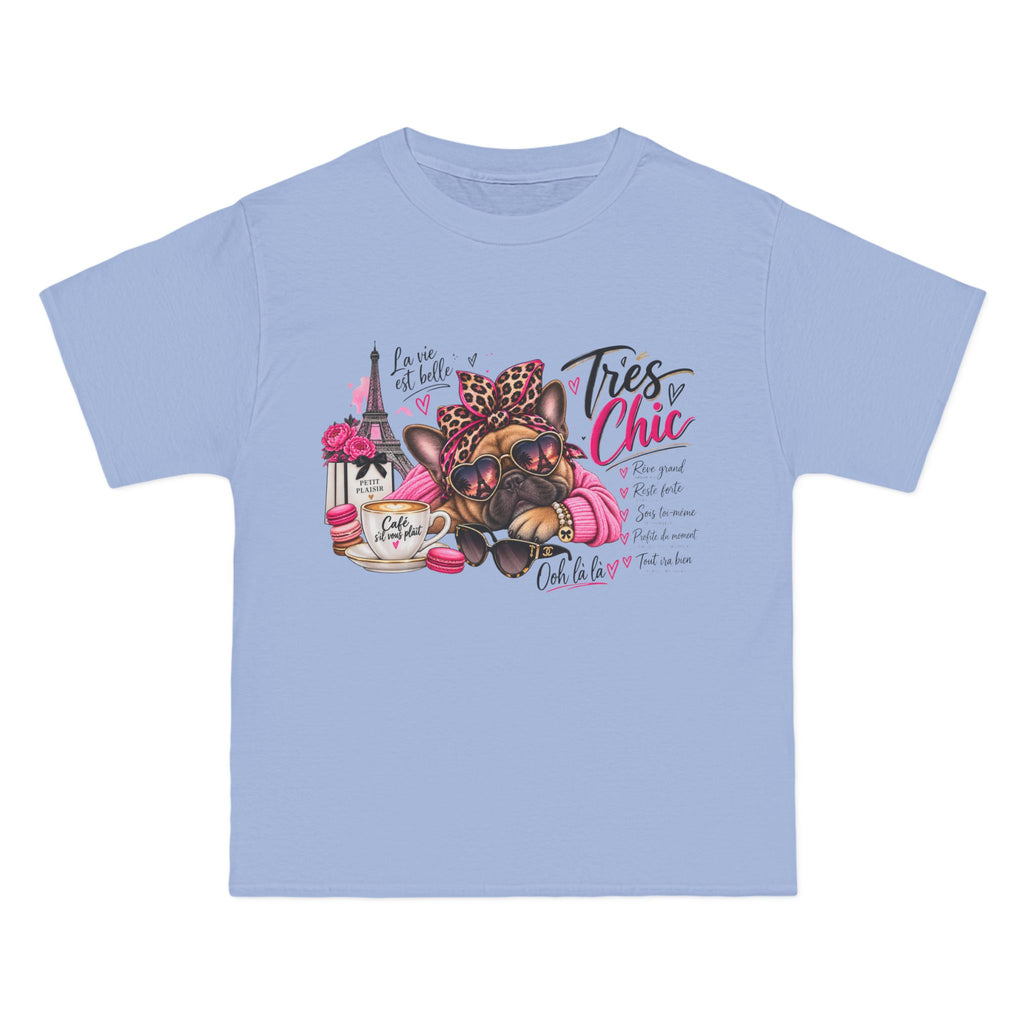 T-Shirt — Très Chic French Bulldog Graphic Tee