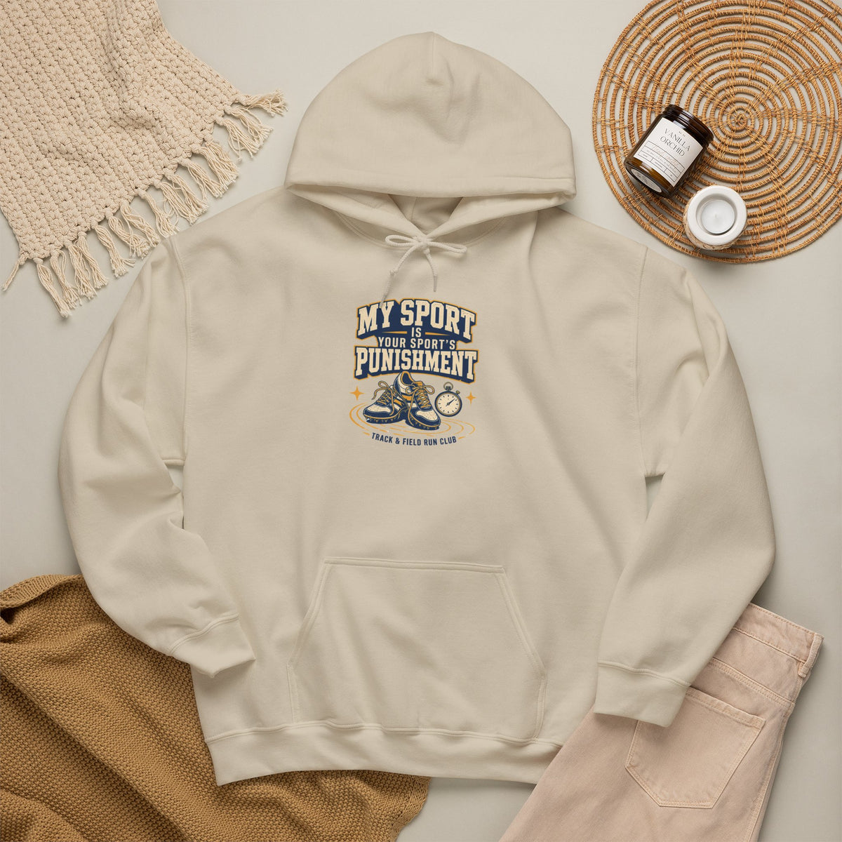 My Sport, Your Punishment Hoodie — Funny Athlete Sweatshirt for Sports Fans