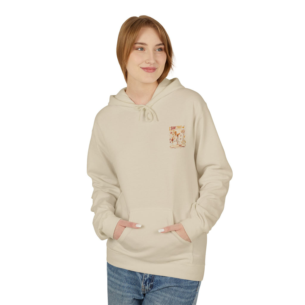 Point Made Hoodie — "I Saw What I Saw" Football Referee Fan Pullover