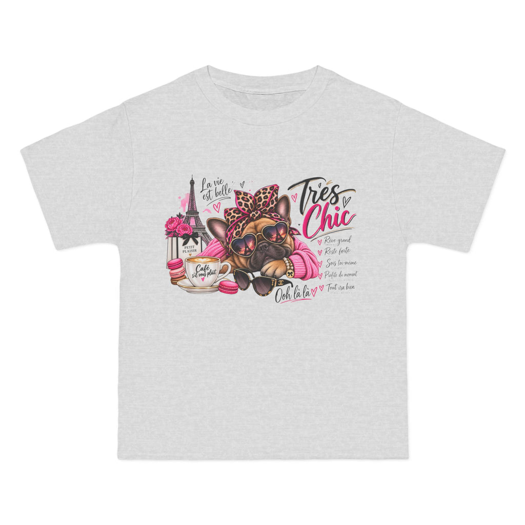 T-Shirt — Très Chic French Bulldog Graphic Tee