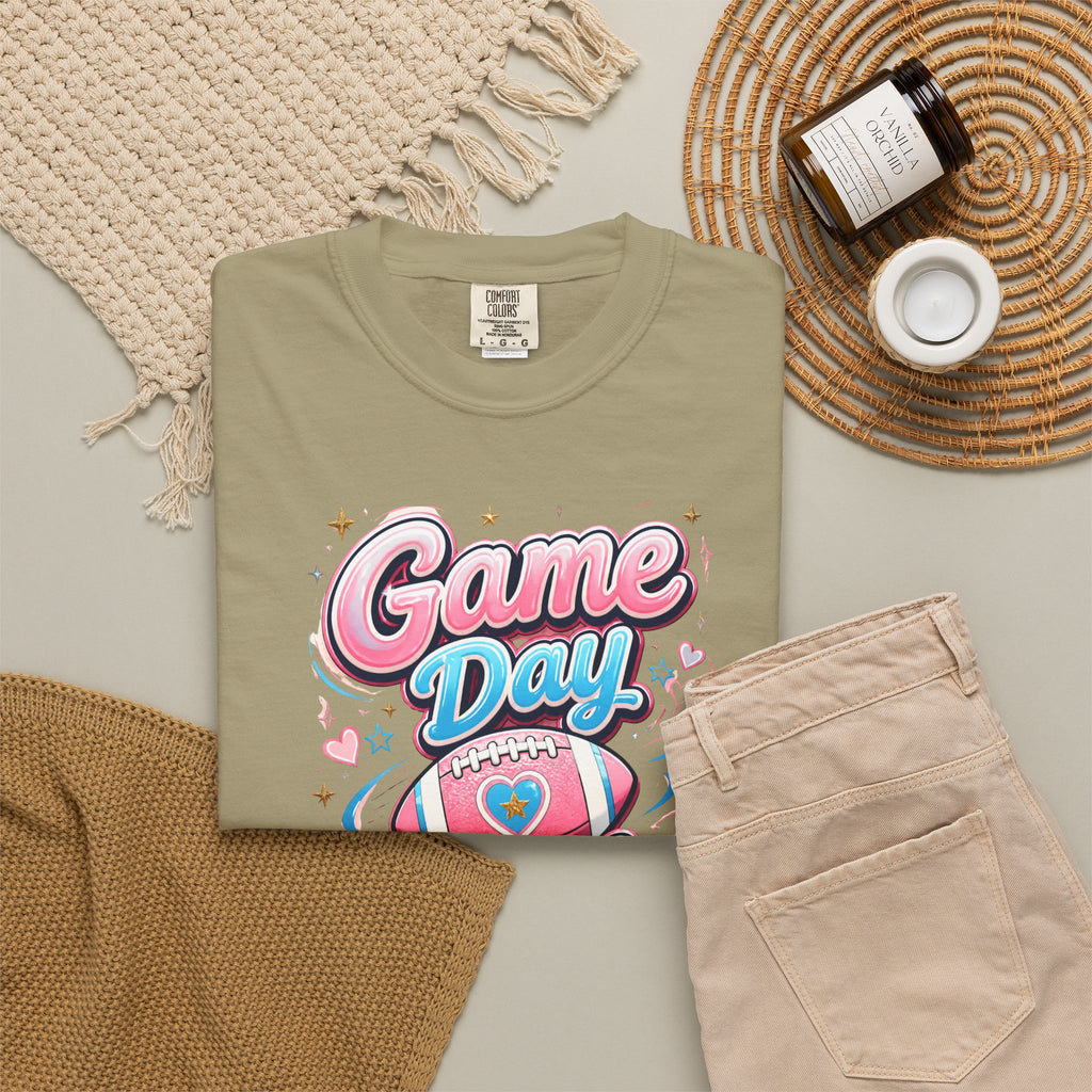 Cheer Mom Name Crew T-Shirt — Personalized Cheerleading Support Tee