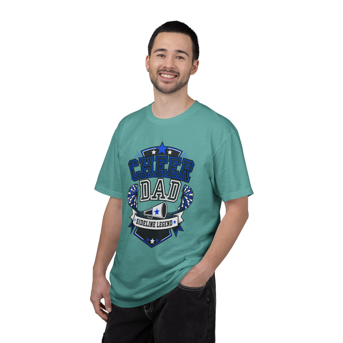 Cheer Dad T-Shirt — Sideline Legend Dad Shirt for Cheer Supporters