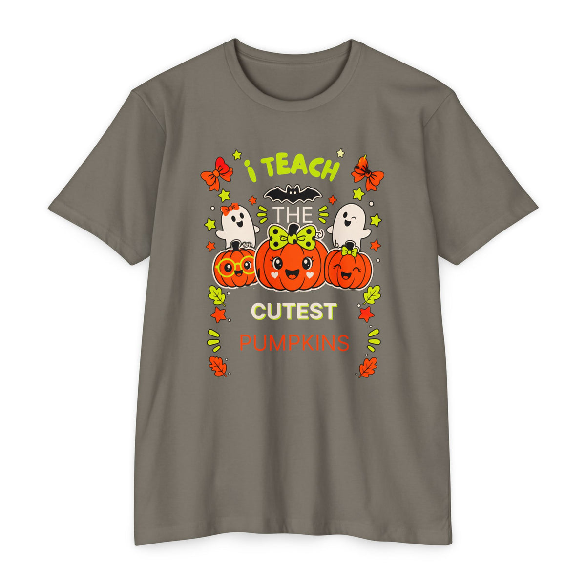 Teacher Halloween T‑Shirt — I Teach the Cutest Pumpkins Tee