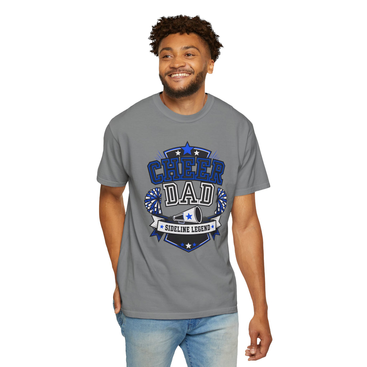 Cheer Dad T-Shirt — Sideline Legend Dad Shirt for Cheer Supporters