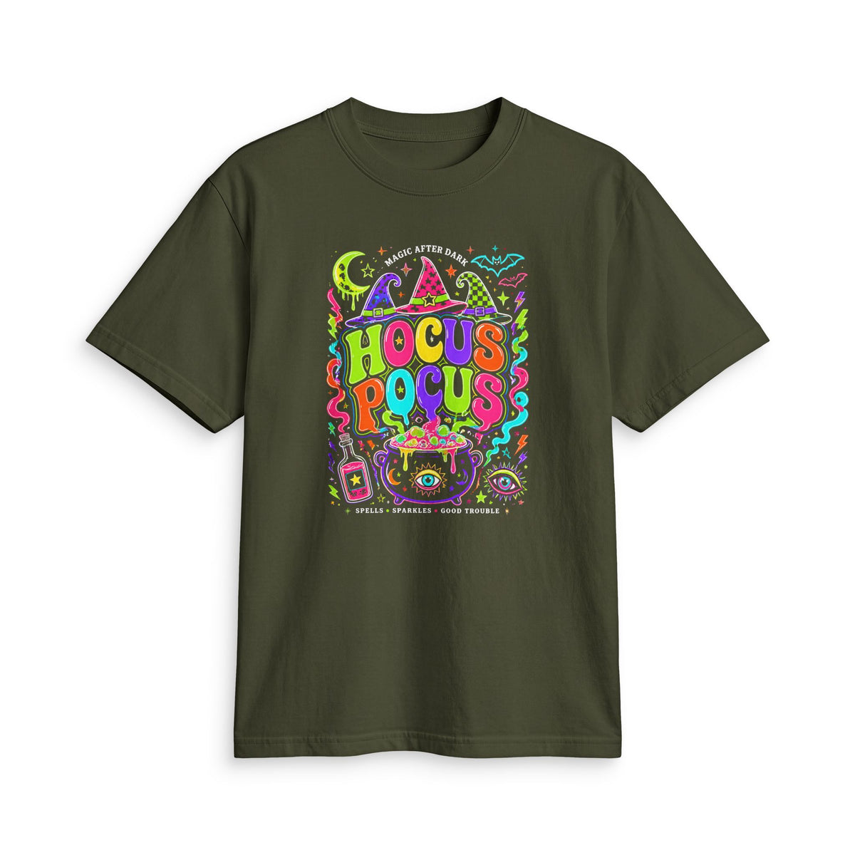 Hocus Pocus Colorful Halloween Tee
