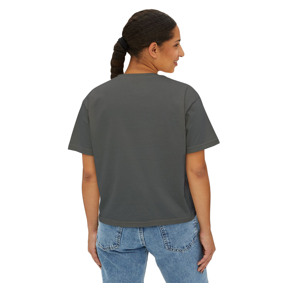 Make Today Epic Boxy Tee — Women's Motivational Graphic T-Shirt