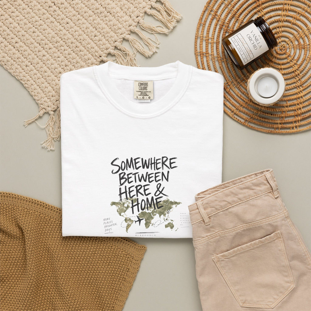 Somewhere Between Here & Home T-Shirt