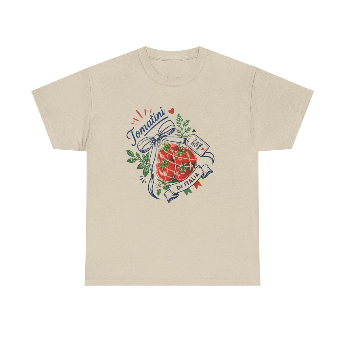 T-Shirt — 'Pomodori di Italia' Vintage Tomato Market Graphic Tee