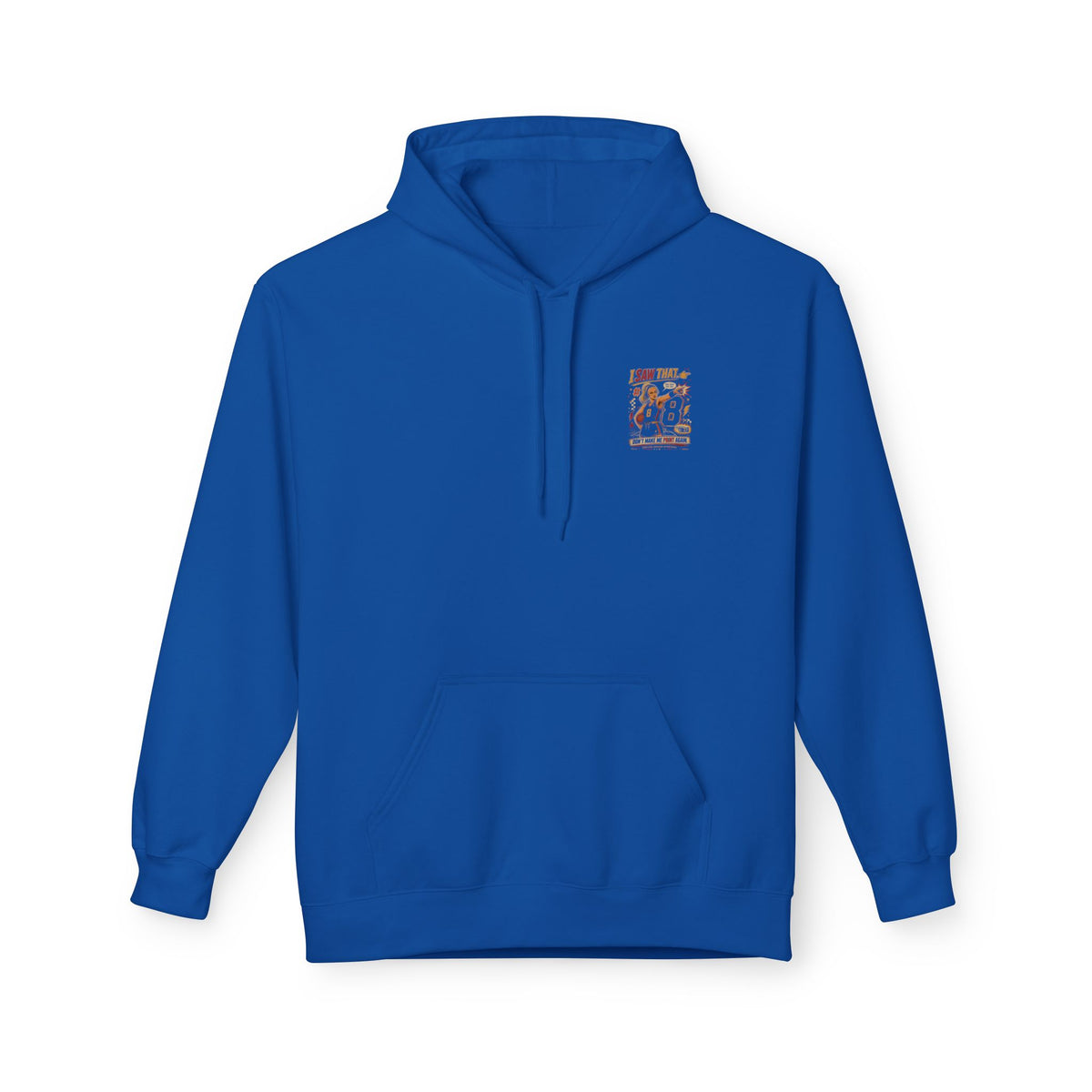 Point Made Hoodie — "I Saw What I Saw" Football Referee Fan Pullover