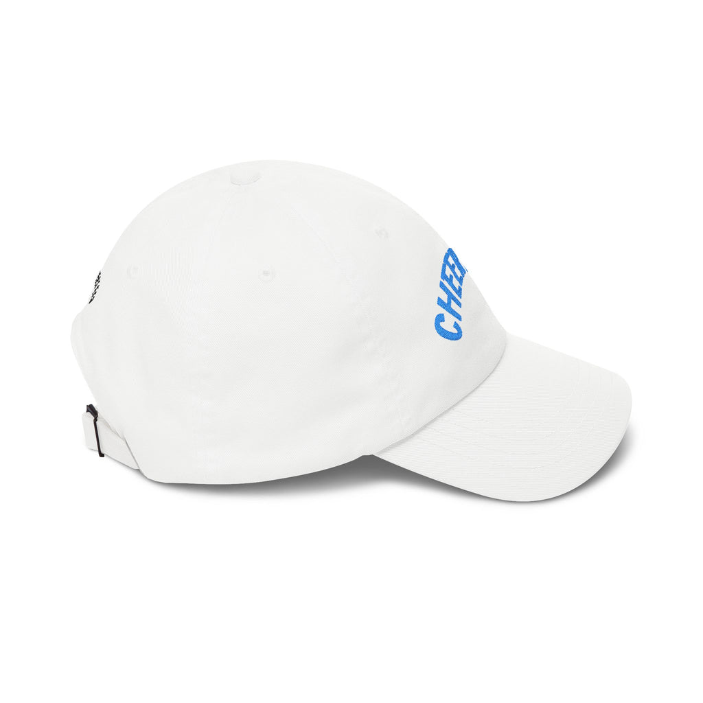 Cheer Mom Dad Cap — Embroidered ‘CHEER MOM’ Front & ‘On My Cheer Era’ Back