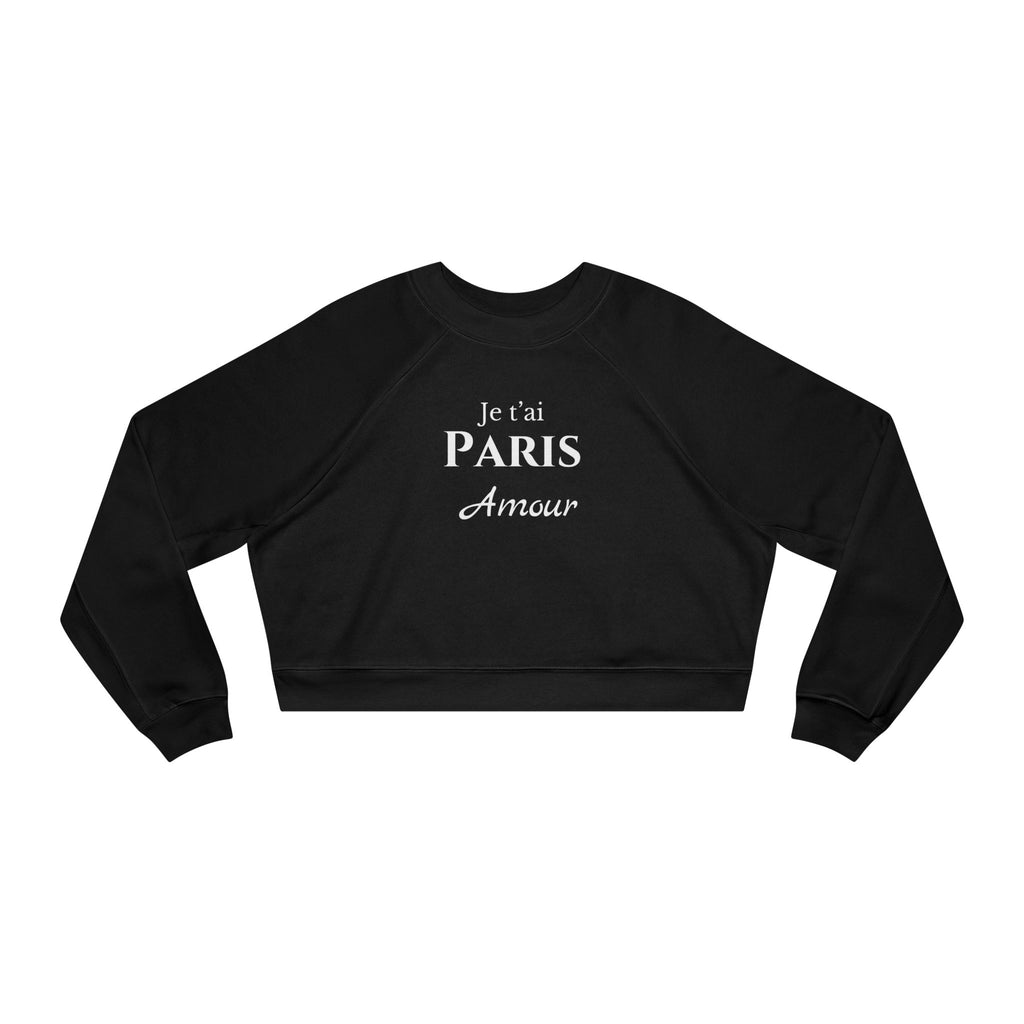 Cropped Pullover — 'Fun Vibes' Colorful Retro Graphic