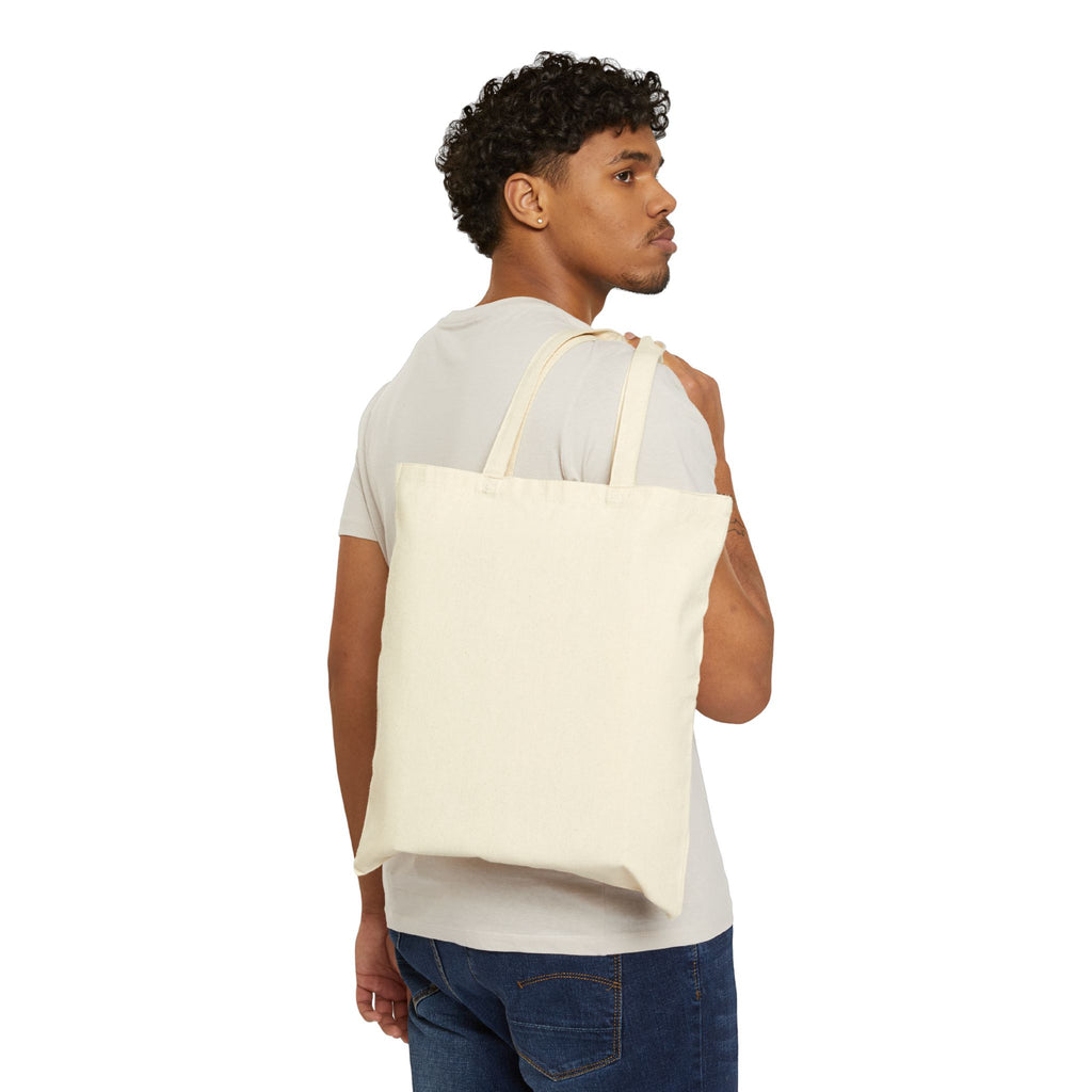 Purr and Prosper Cat Canvas Tote