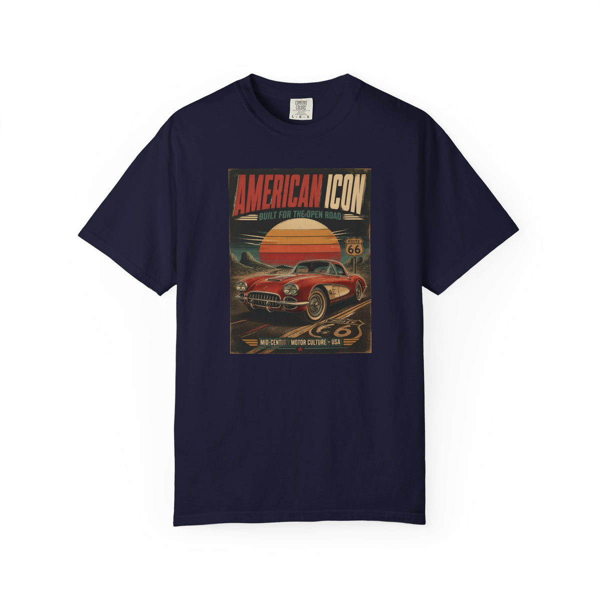 Vintage 'American Icon' Classic Car T-Shirt