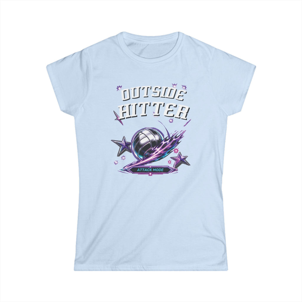 Outside Hitter Athlete Tee – Women’s Softstyle Volleyball Shirt