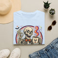 Boo Crew Skeleton T-Shirt — Halloween Skull Coffee Tee