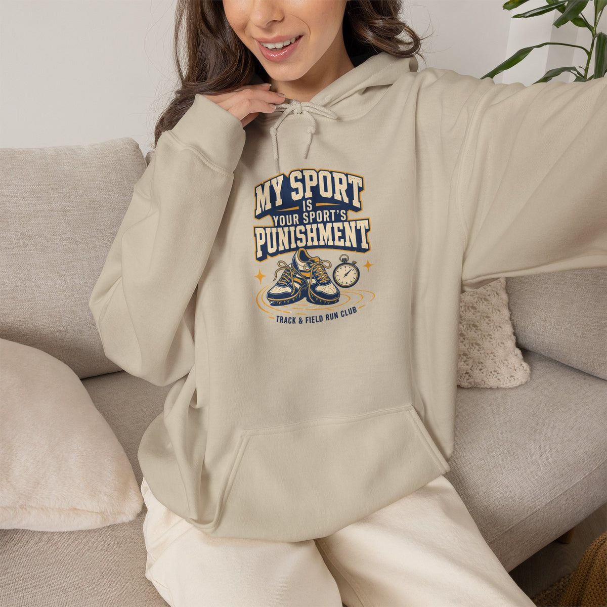 My Sport, Your Punishment Hoodie — Funny Athlete Sweatshirt for Sports Fans