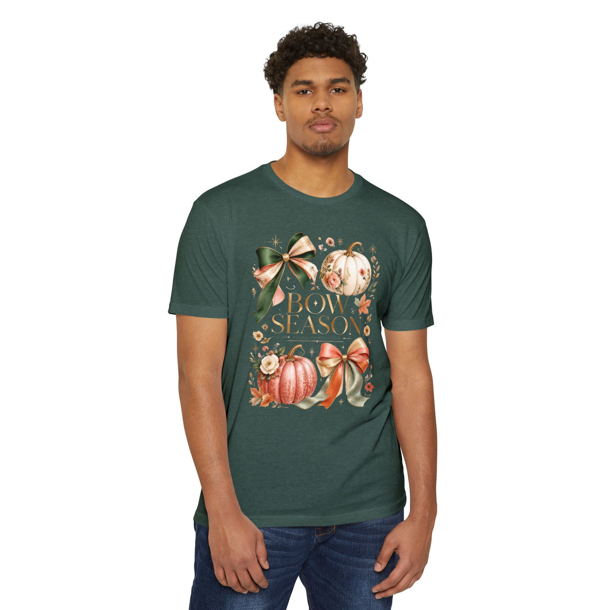 Fall Season Pumpkin Tee — 'Boo-y Season' Autumn Graphic T-Shirt