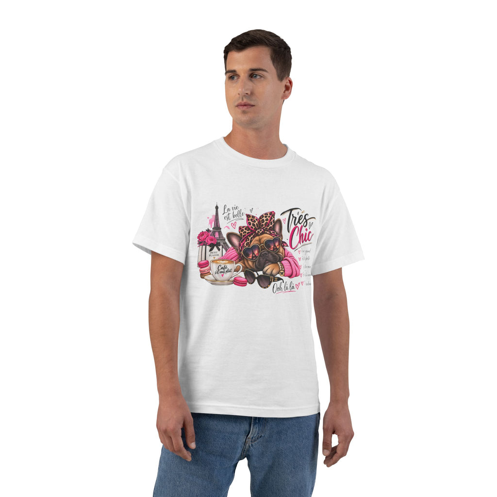 T-Shirt — Très Chic French Bulldog Graphic Tee