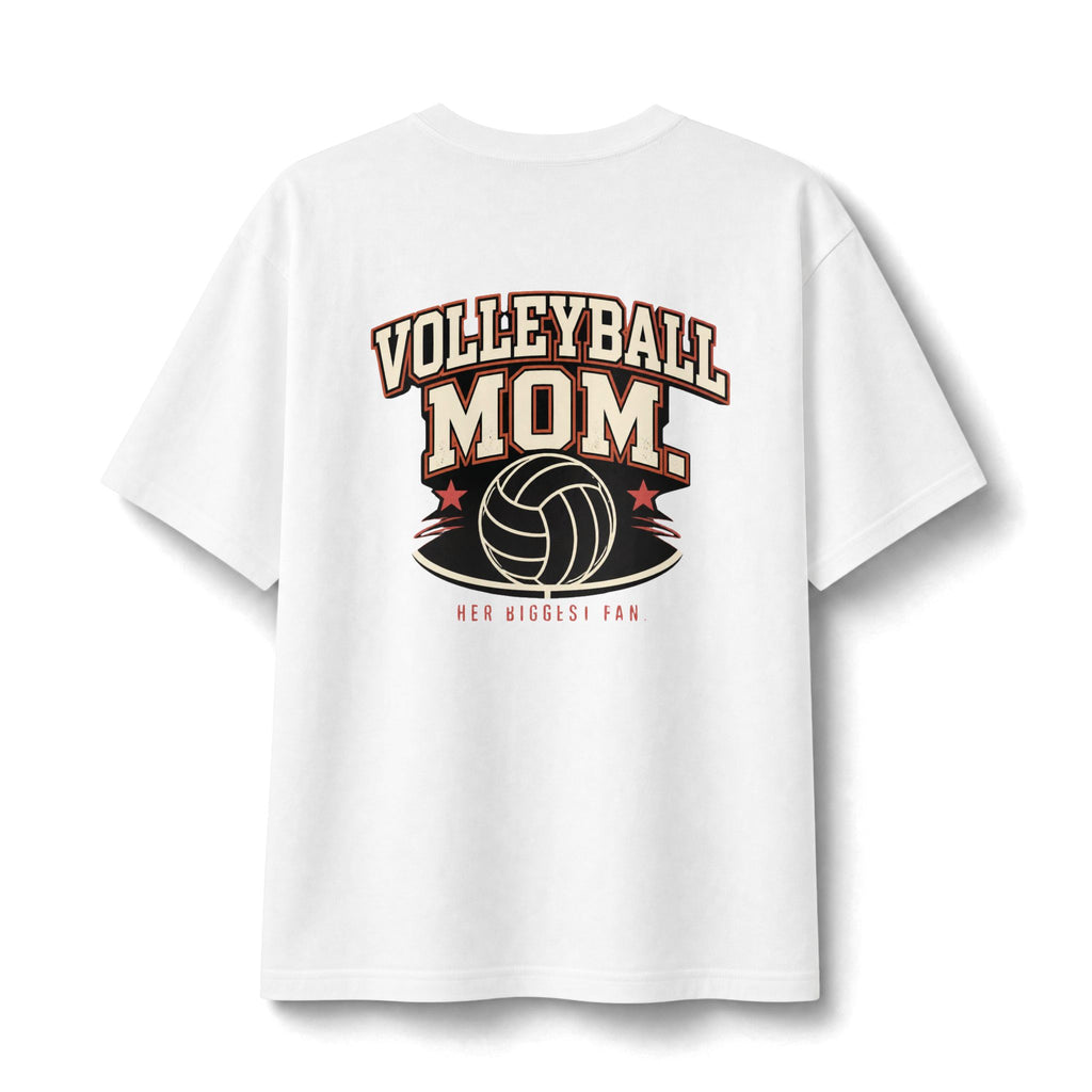Volleyball Mom Game Day Tee — Graphic Volleyball Mom T-Shirt